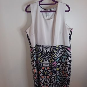 Black and white dress